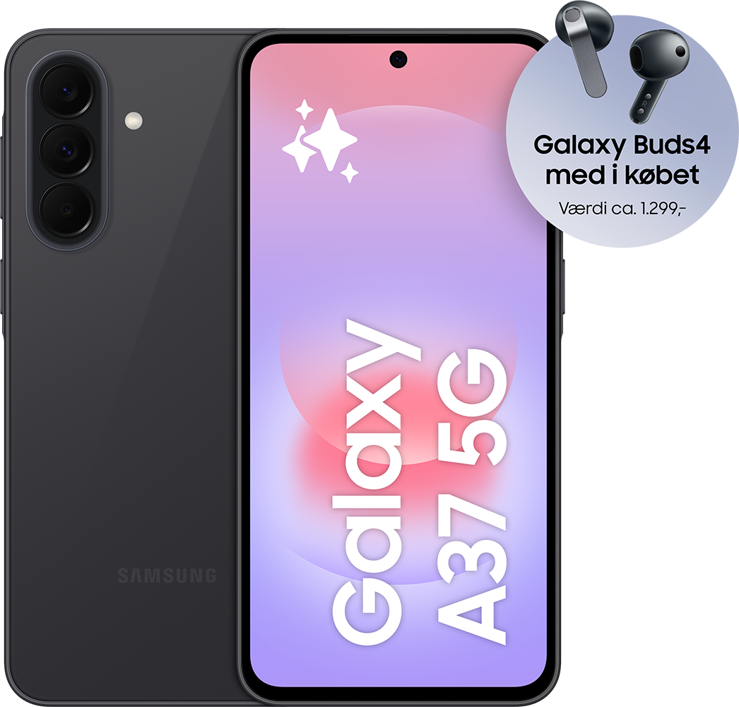 Samsung Galaxy A37 5G awesome charcoal 1 bundle