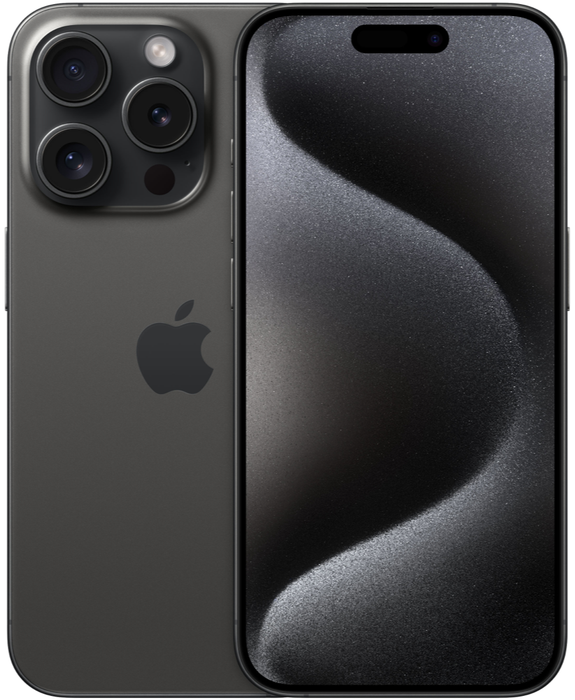 Apple iPhone 15 Pro black 2