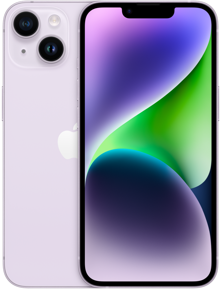 Apple iPhone 14 purple 1