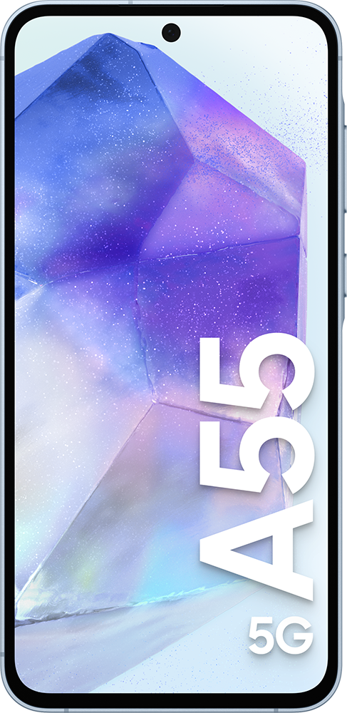 Samsung Galaxy A55 5G Awesome iceblue 1
