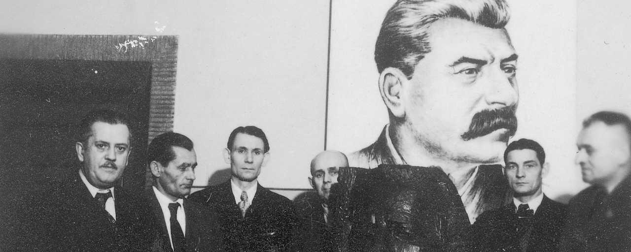 Конференция Польской рабочей партии и Польской коммунистической партии по случаю их объединения, 1948. Источник: Национальный цифровой архив Польши