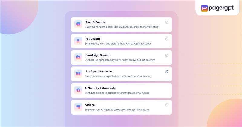 Customise your AI Agent