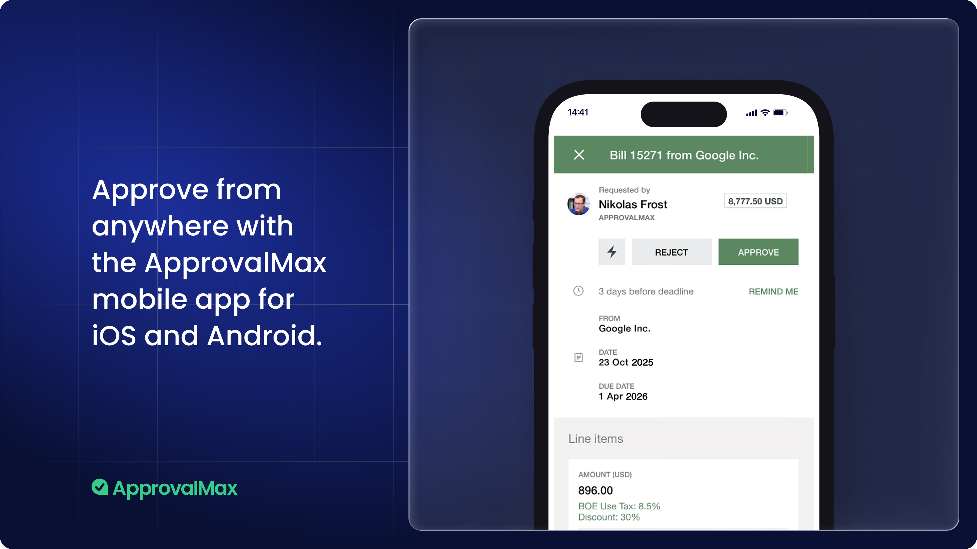 Screenshot 6 for app ApprovalMax