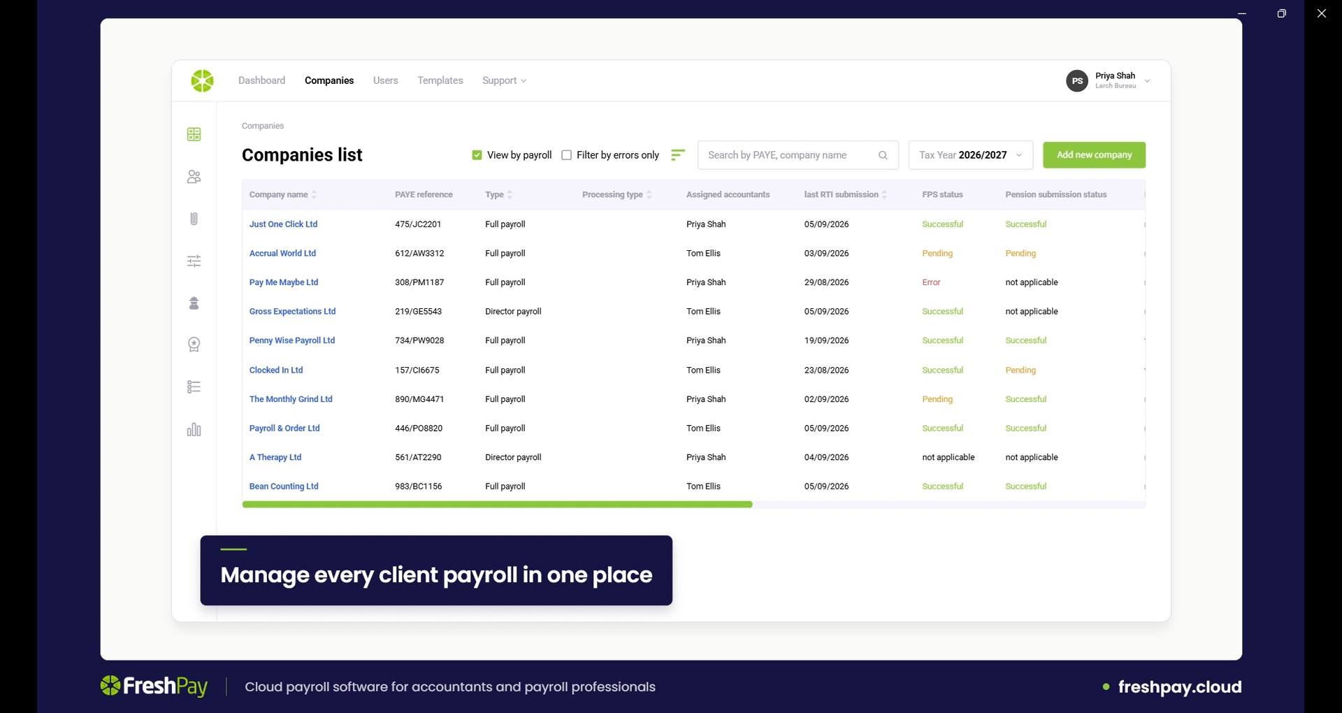 Screenshot 3 for app FreshPay
