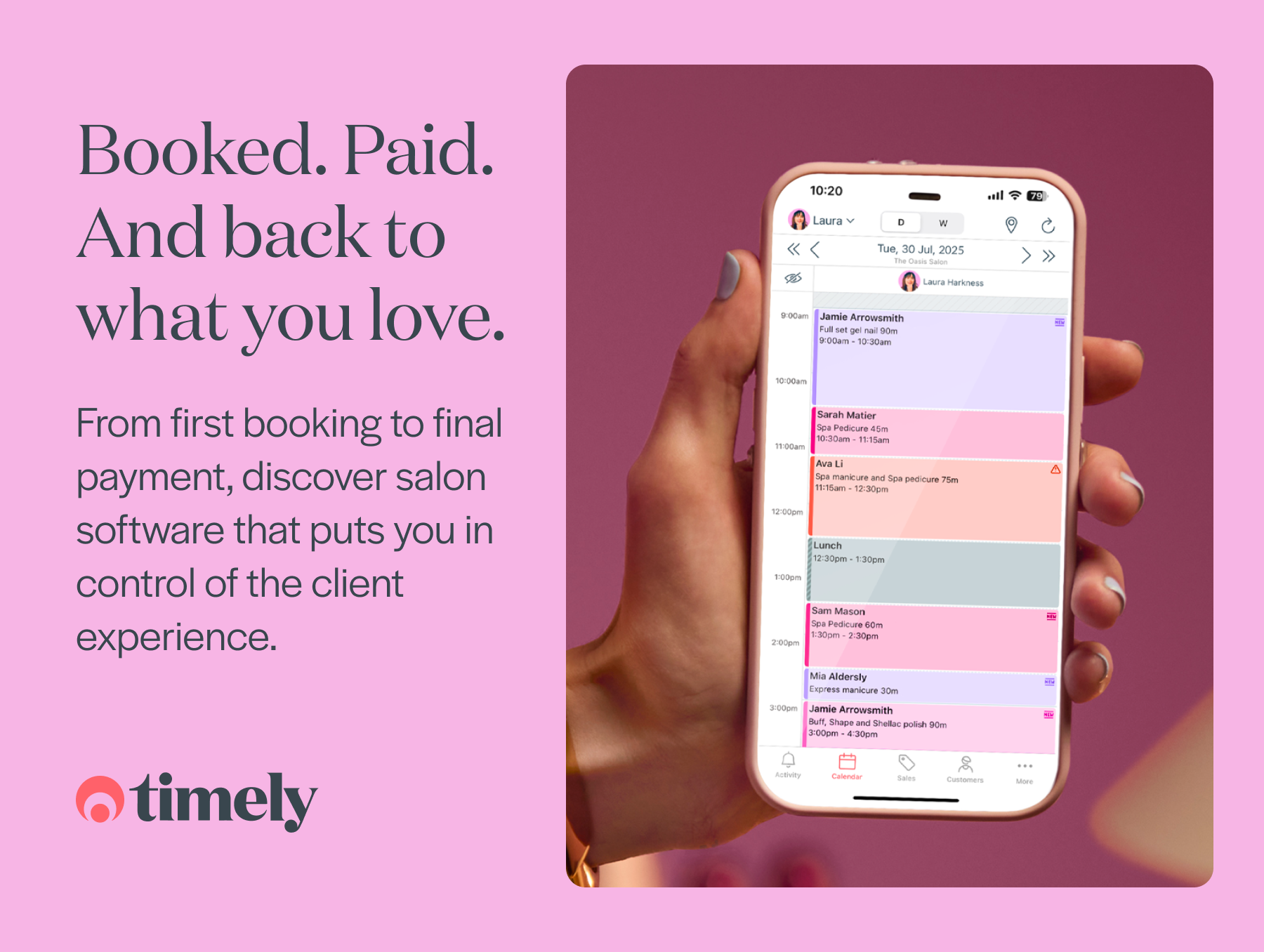 Screenshot 2 for app Timely