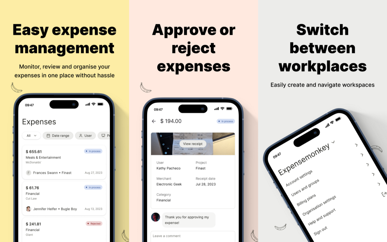 Screenshot 2 for app ExpenseMonkey