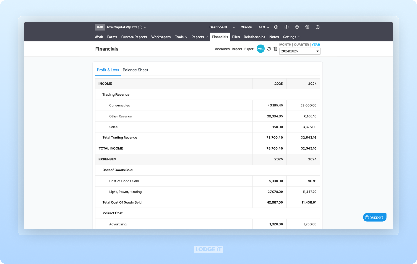 Screenshot 4 for app LodgeiT