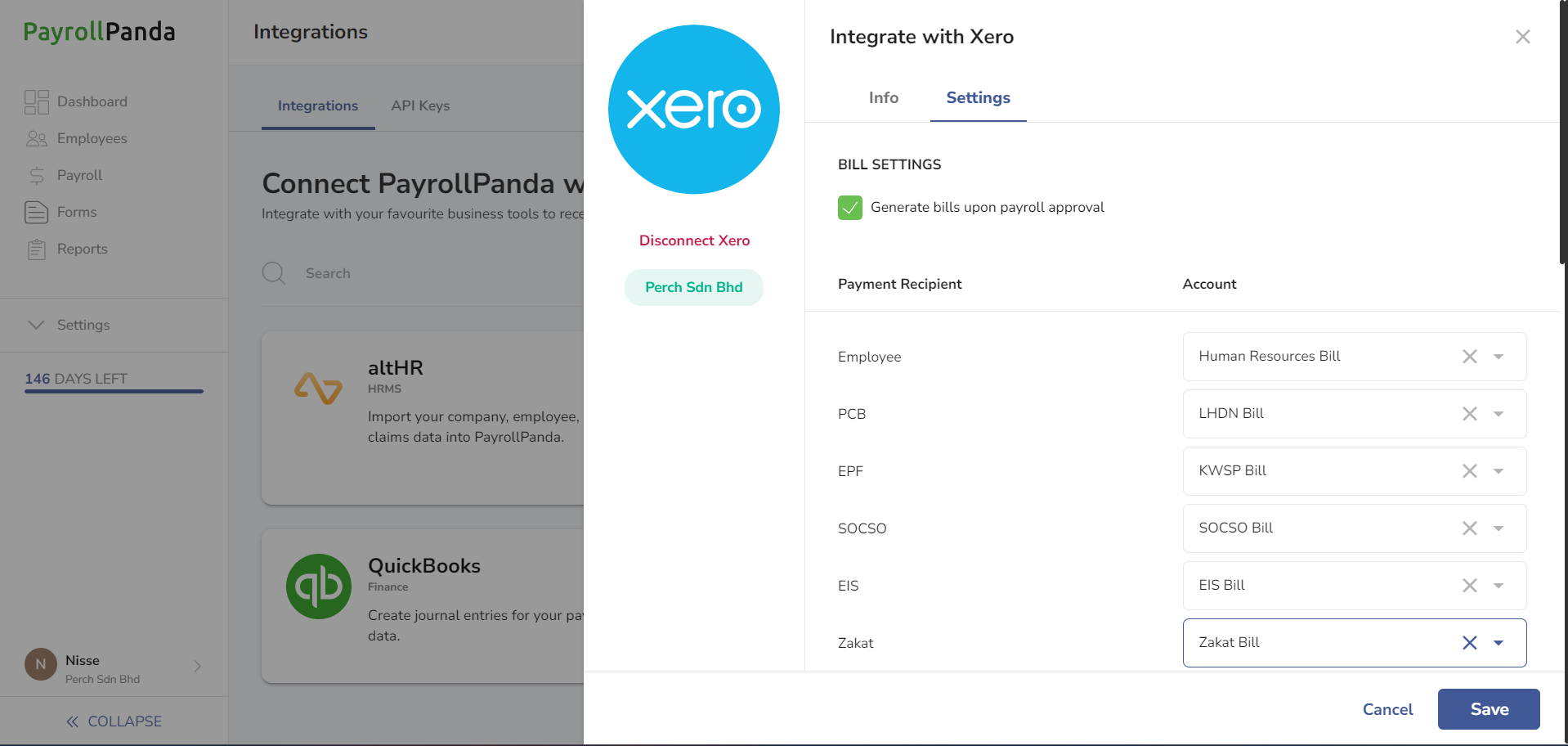 Screenshot 6 for app PayrollPanda Core