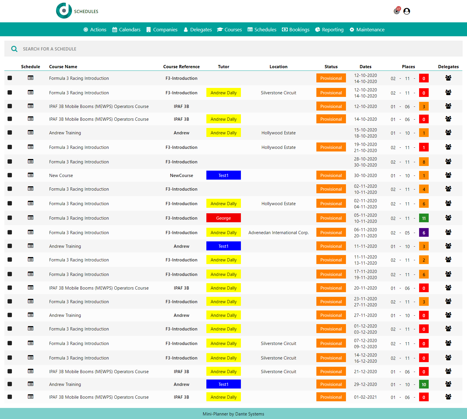 Screenshot 3 for app Dante - Training Management Software
