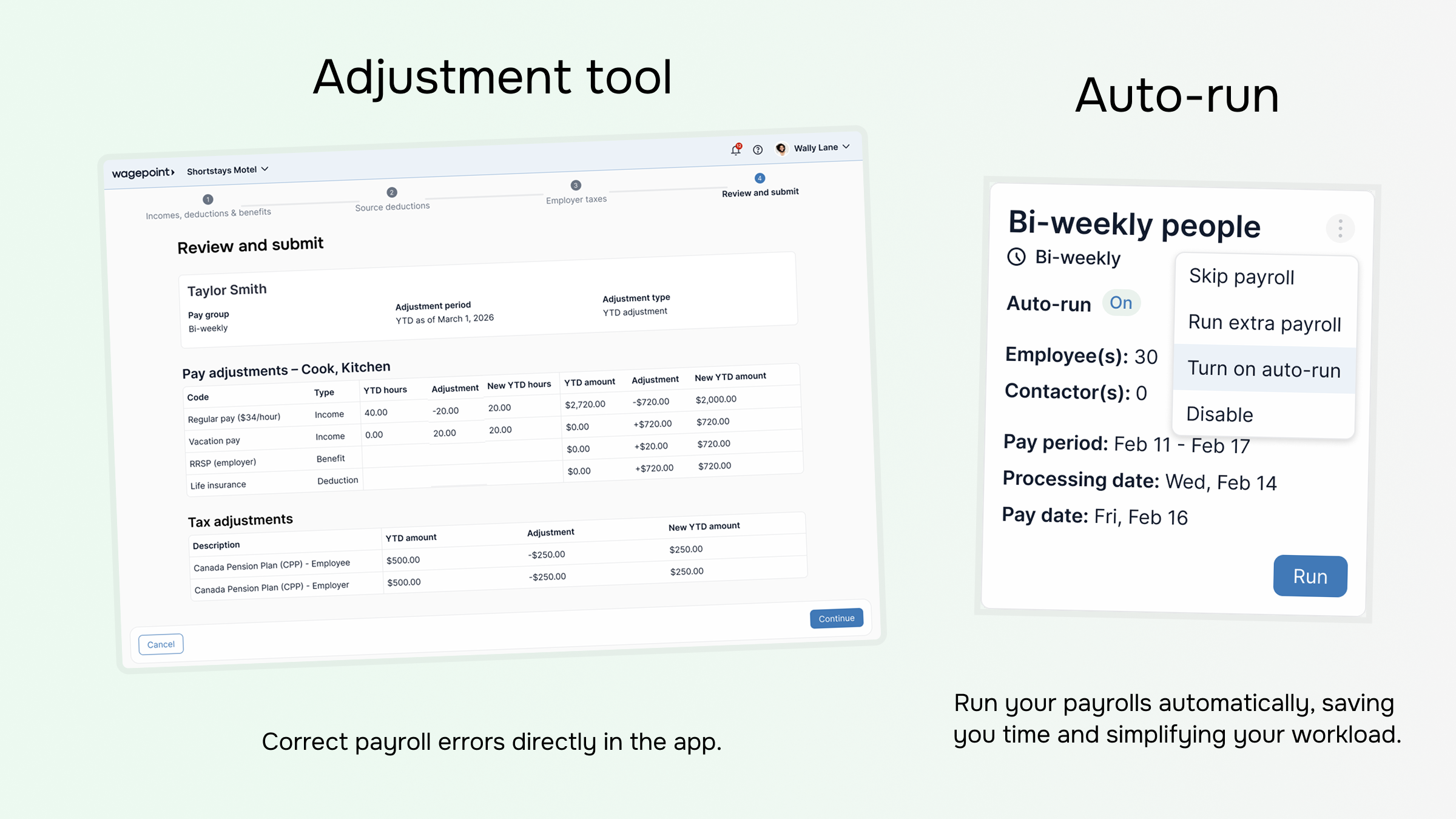 Screenshot 3 for app Wagepoint Payroll