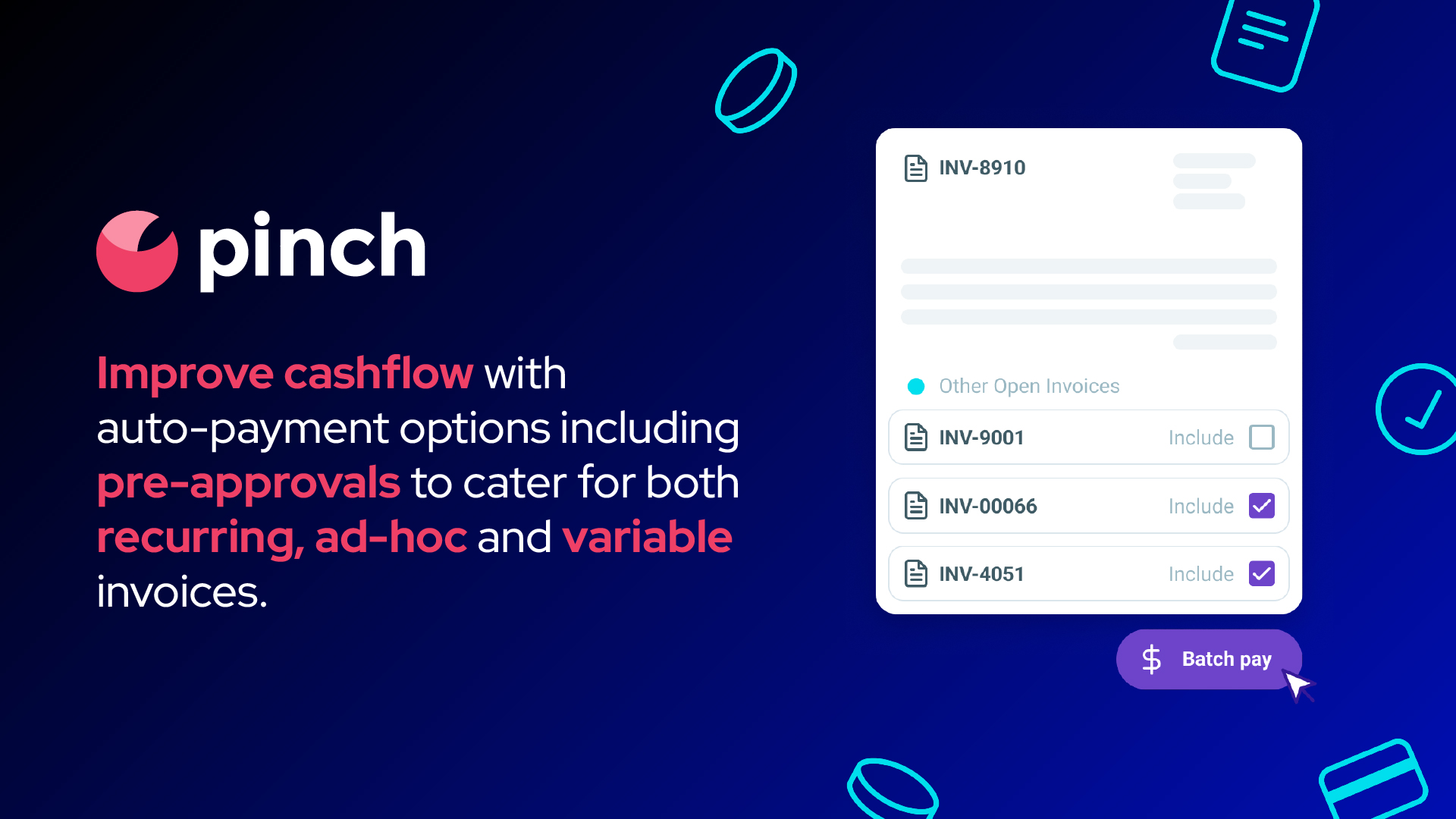 Screenshot 2 for app Pinch Payments