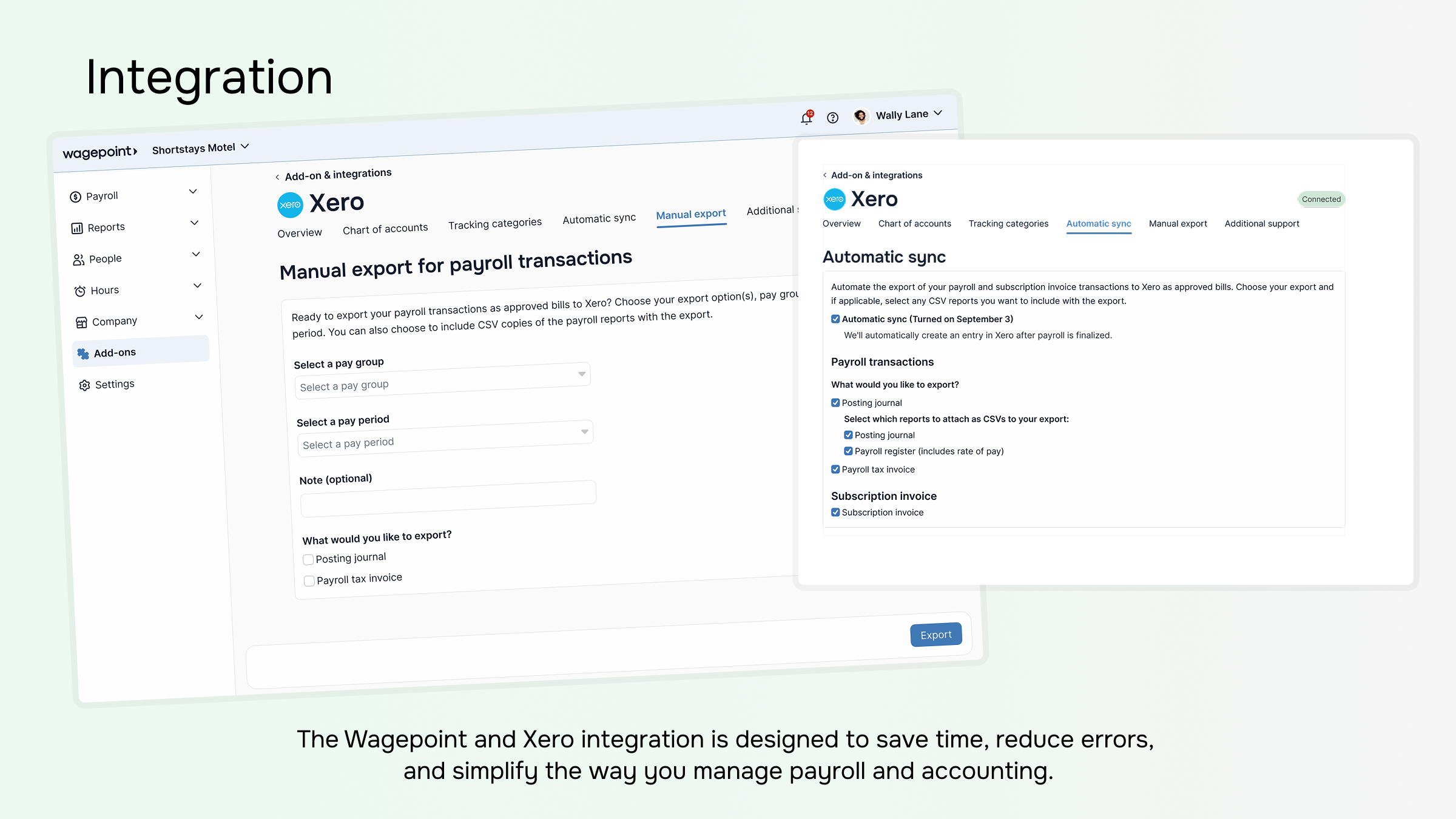 Screenshot 1 for app Wagepoint Payroll