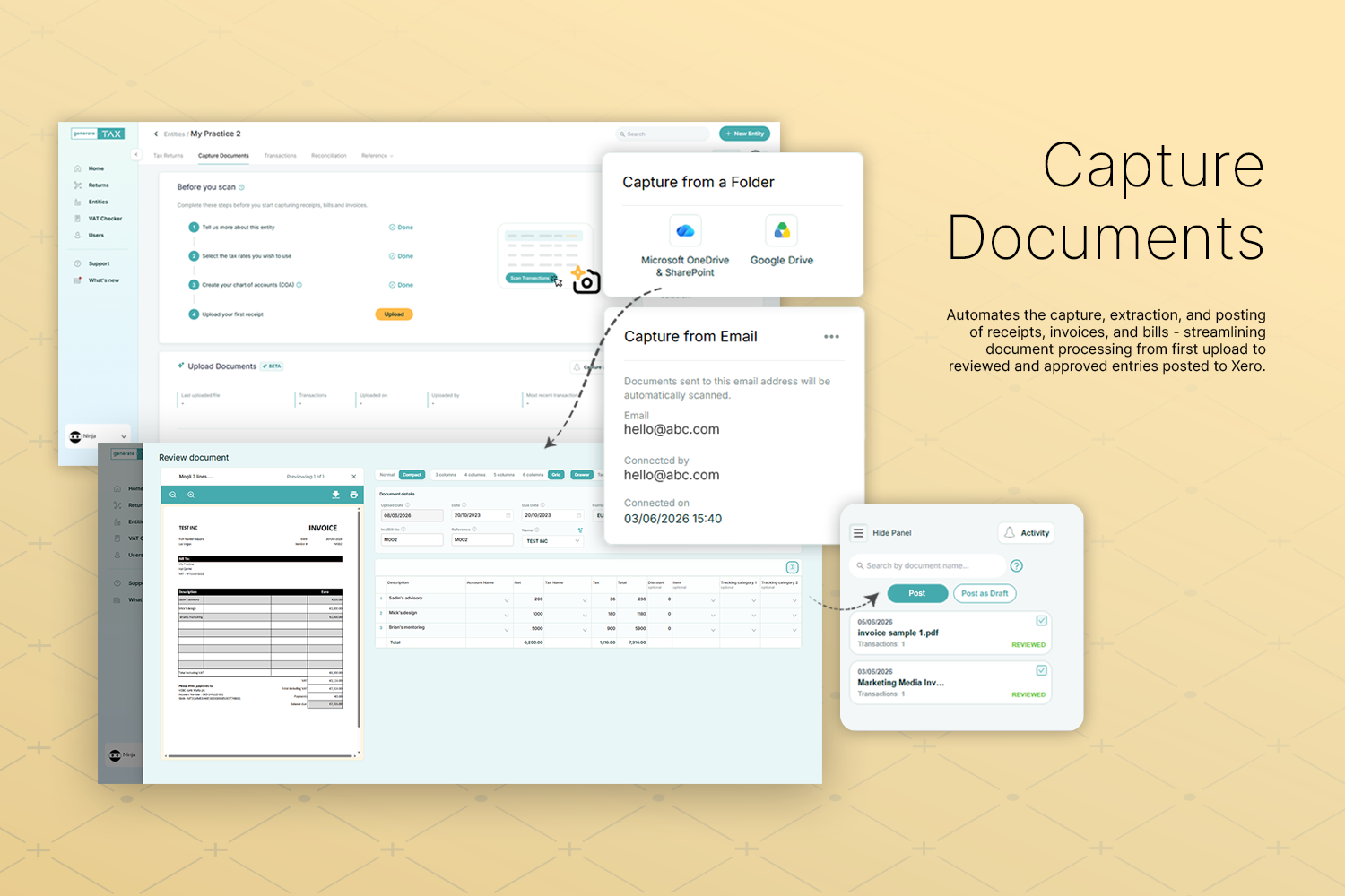 Screenshot 1 for app generate.TAX