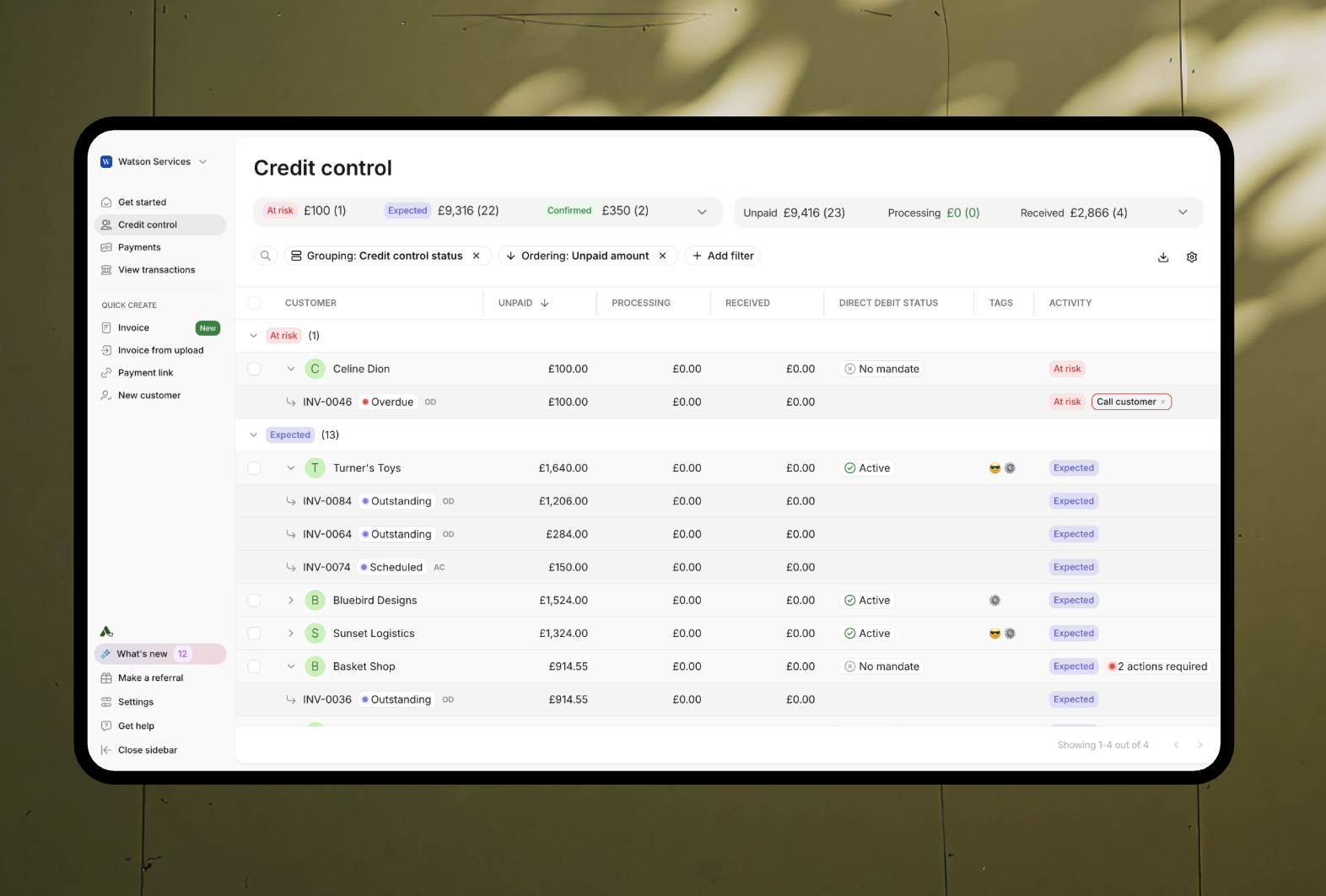 Screenshot 1 for app Adfin