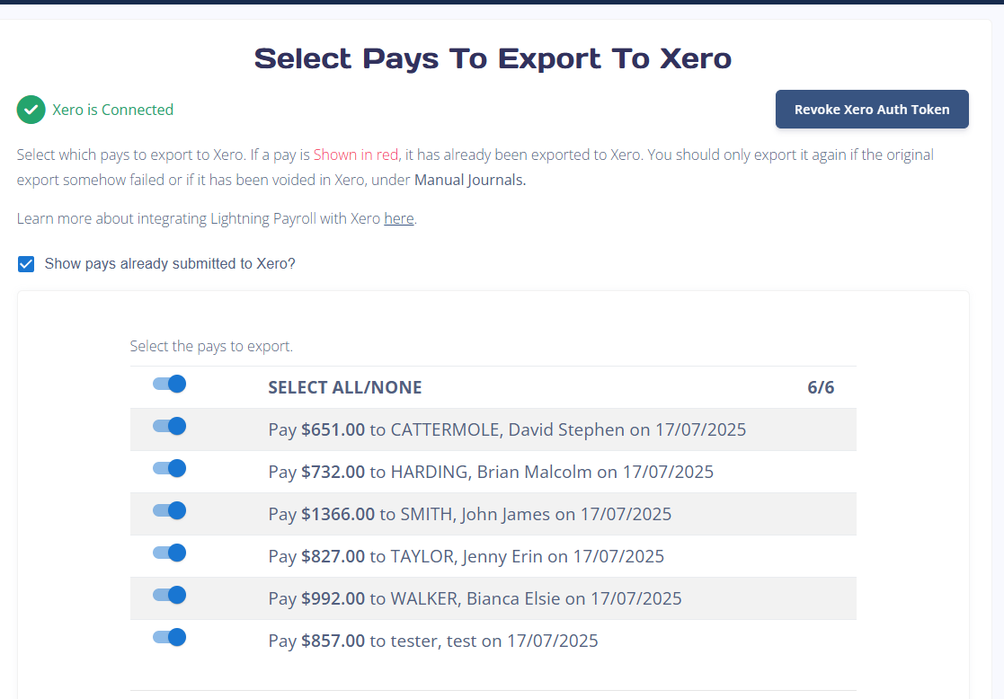 Screenshot 3 for app Lightning Payroll