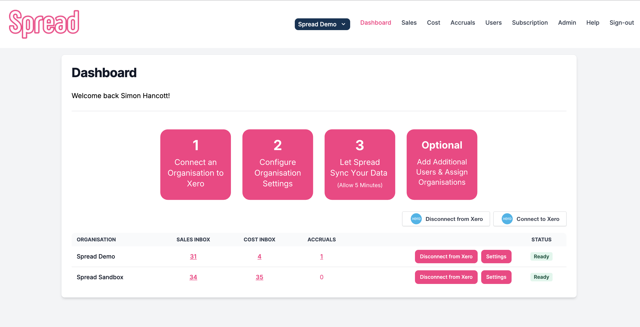Screenshot 1 for app Spread