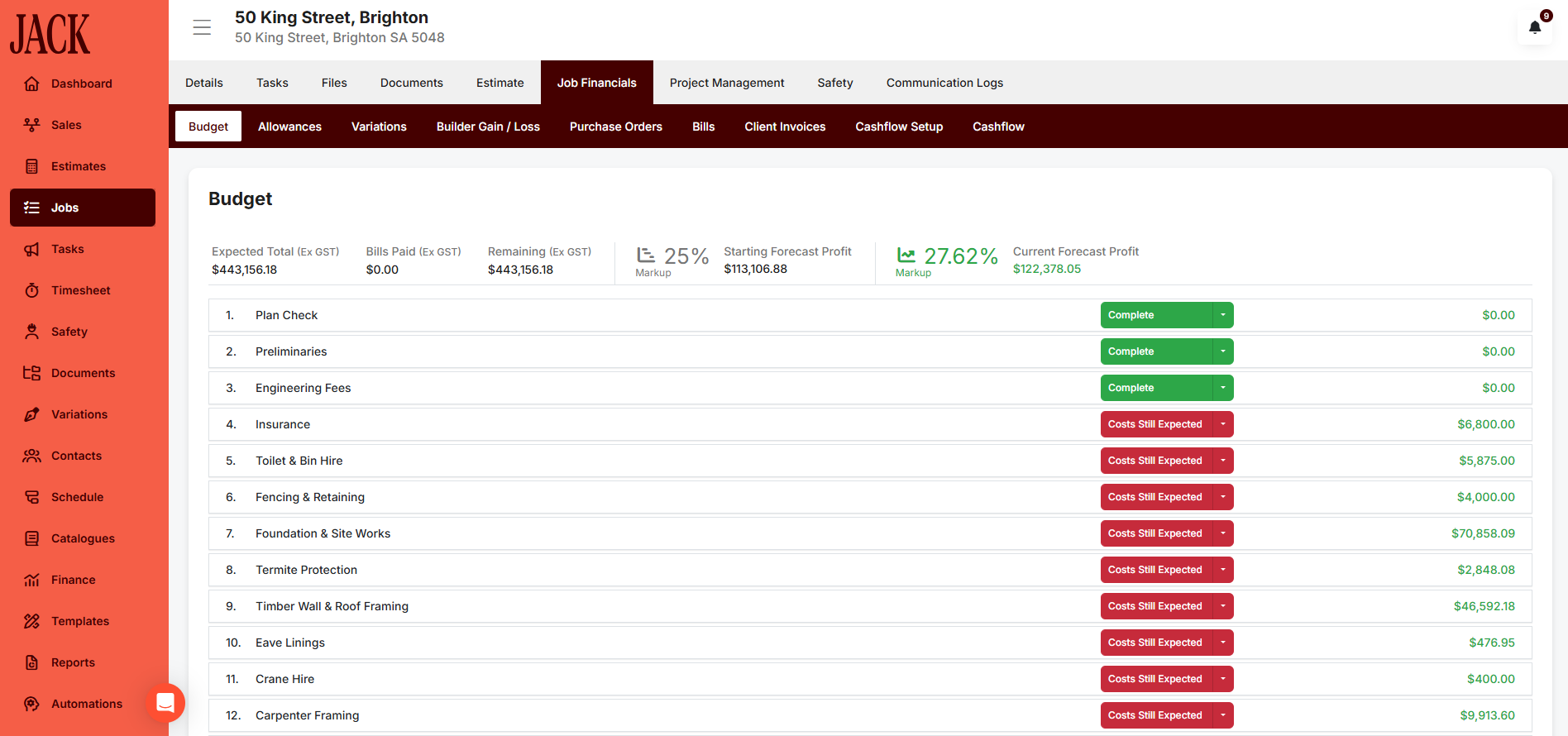 Screenshot 1 for app JACK App