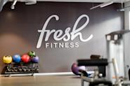 Grønland FreshFitness logovegg