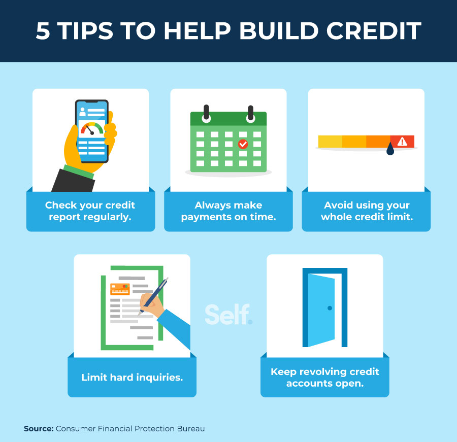 Tips to help build credit