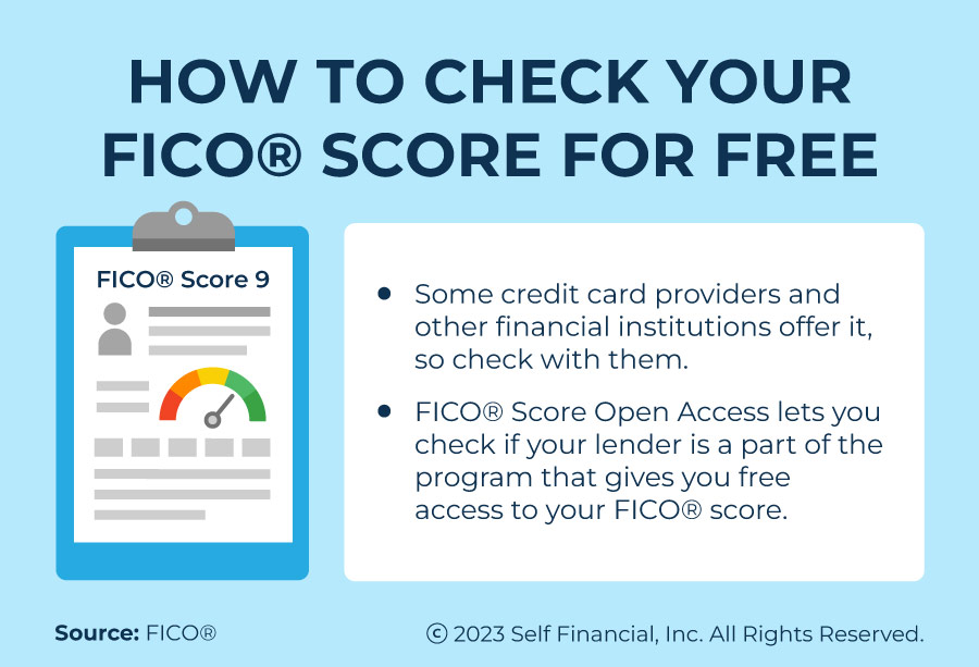 how to check your fico score for free