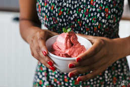 Strawberry-Basil Ice Cream Recipe