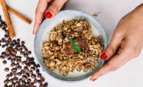 Salted Date and Espresso Overnight Oats