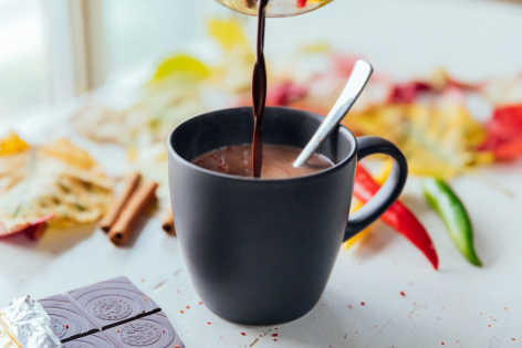 drinks elixers hot chocolate chili cocoa