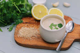 Lemon Tahini Dressing Recipe for Salads, Grain Bowls & Dipping