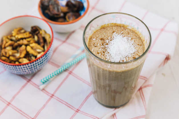 protein shakes coffee coconut breakfast smoothie