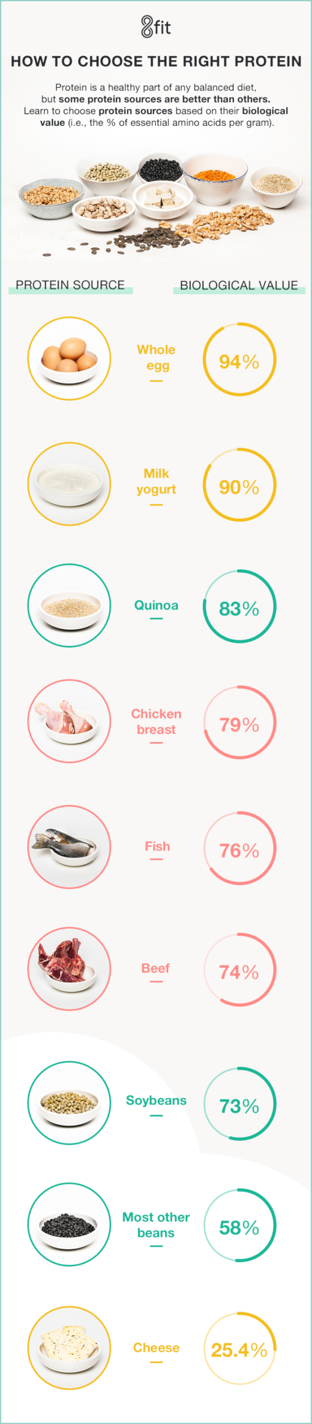 how-to-choose-your-proteins infographic protein sources