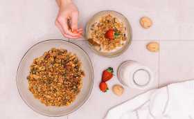 A Healthy Granola Recipe to Go Nuts For
