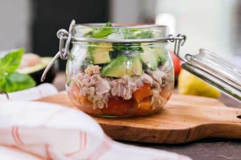 salads breakfasts JARS 002 tuna