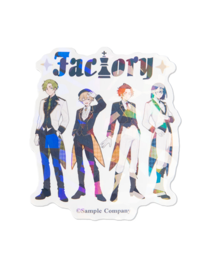 スマホステッカー(ホログラム・オーロラ) サンプルイメージ 3