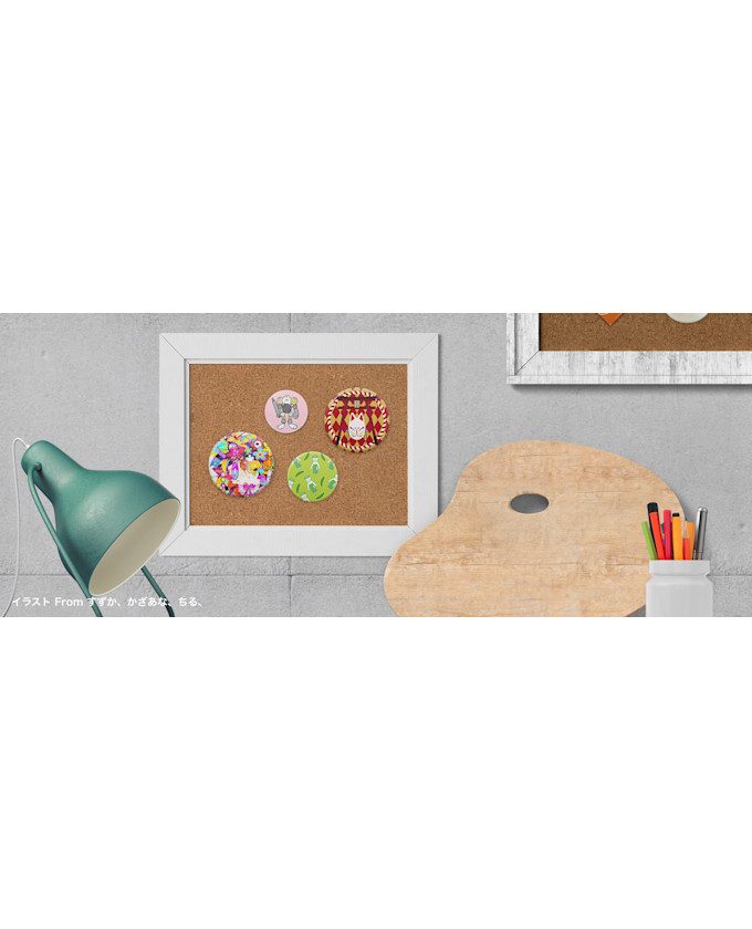 缶バッジ サンプルイメージ 2