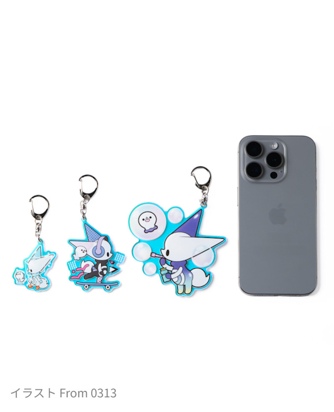 オーロラアクリルキーホルダー サンプルイメージ 2