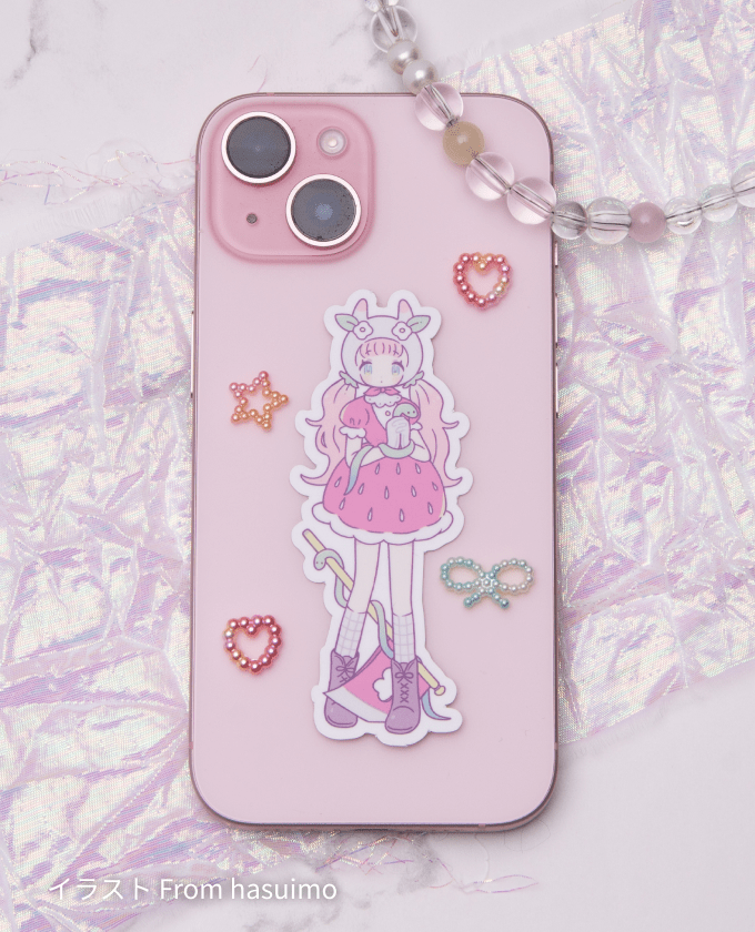 スマホステッカー サンプルイメージ 0