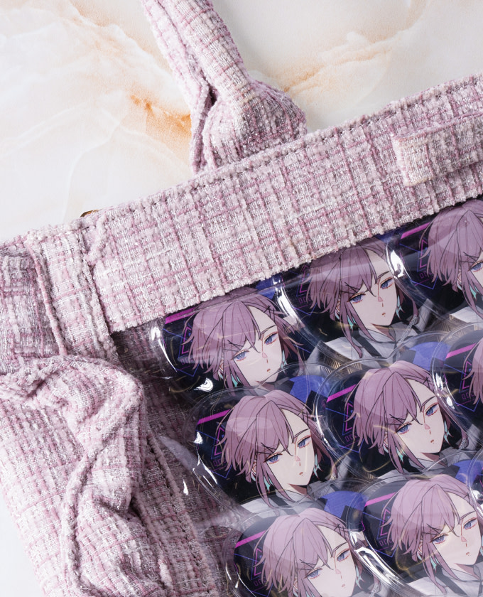 ハート缶バッジ サンプルイメージ 1