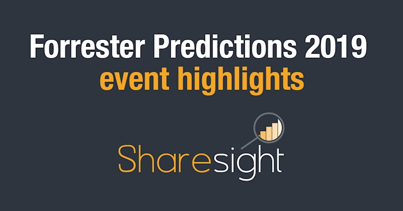 Forresterr Predictions 2019