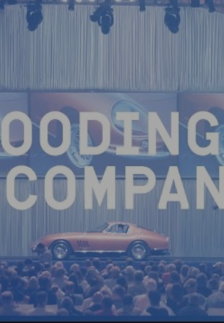 gooding logo on the stage