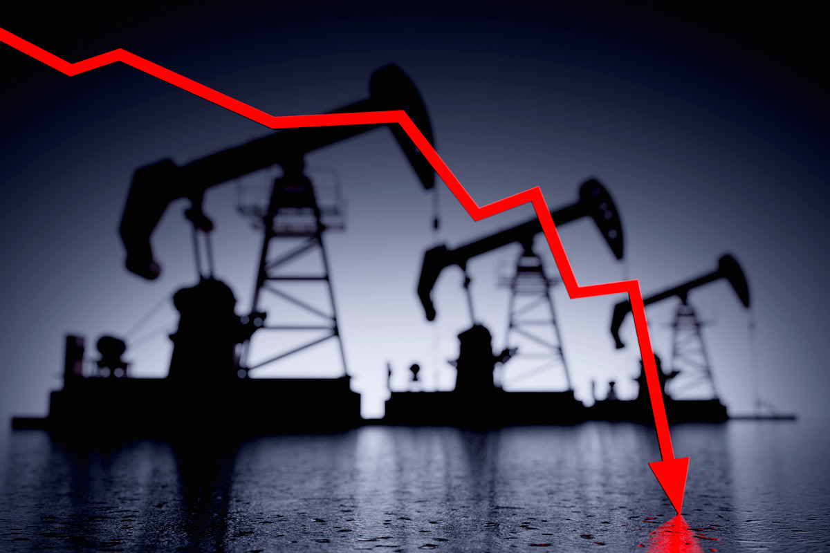 Oil prices collapse