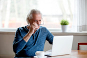 Worried retiree