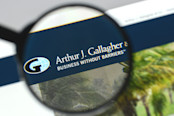 Arthur J. Gallagher logo on the website
