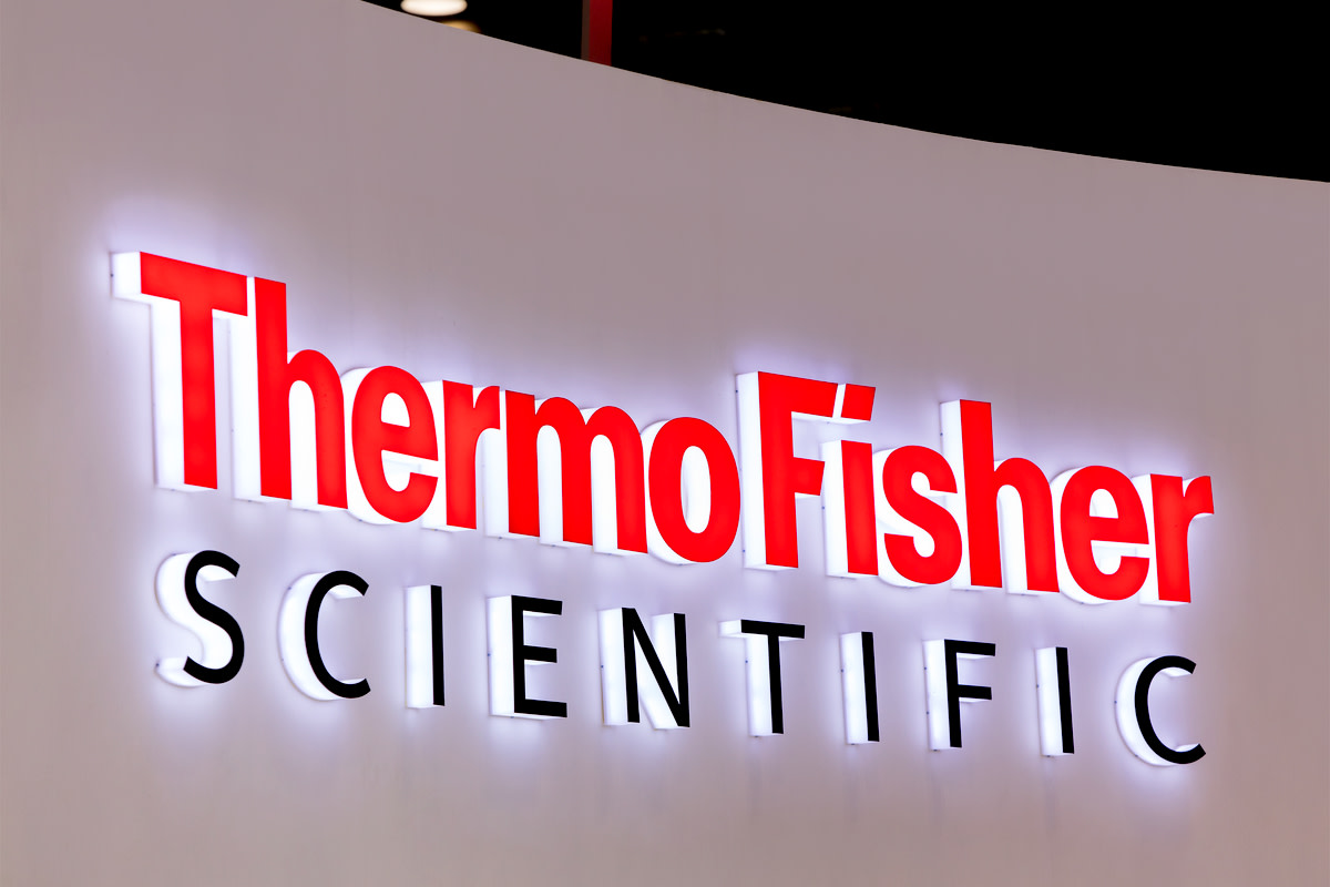 Thermo Fisher Scientific sign