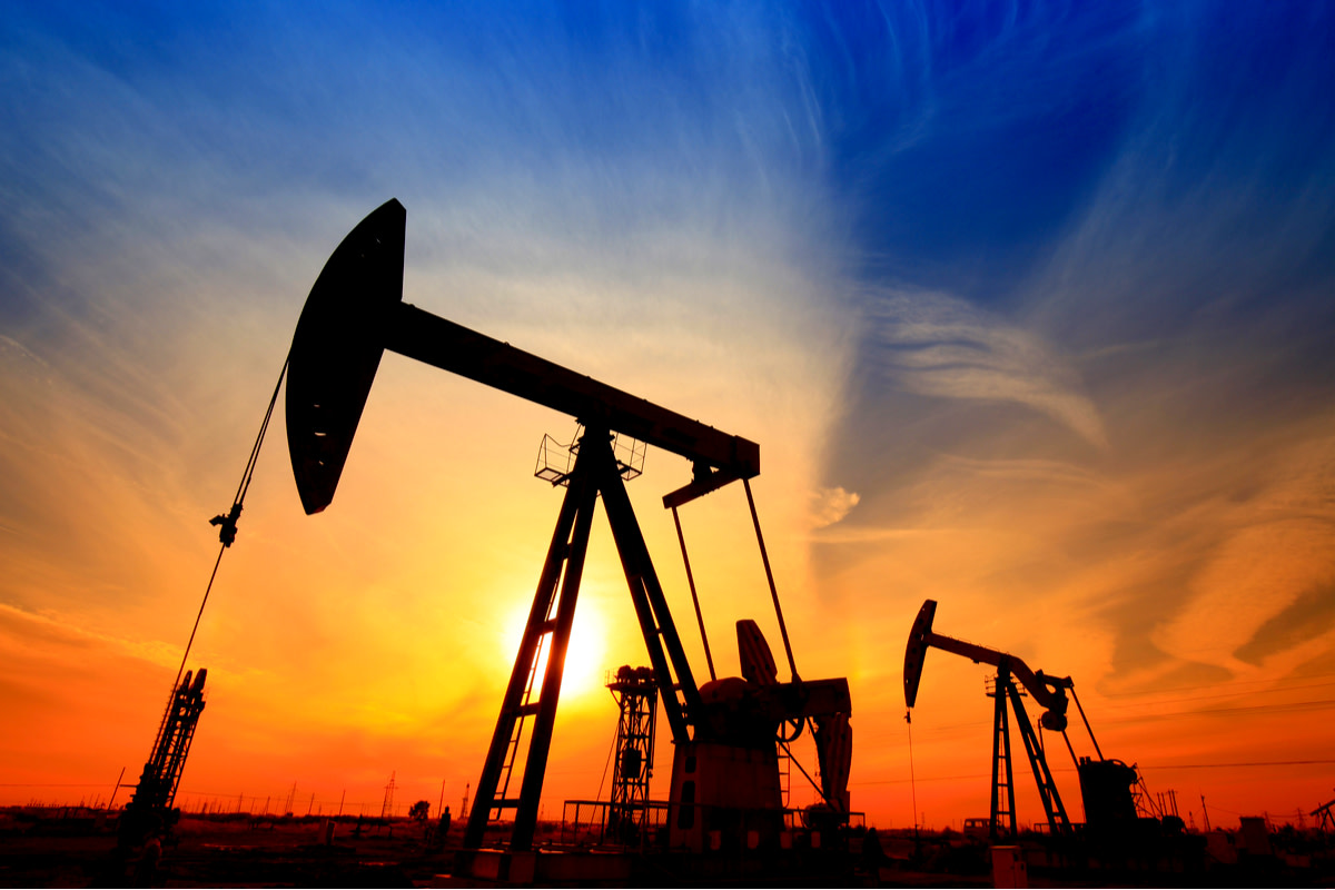 The oil pump, industrial equipment