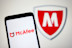 photo illustration McAfee Corp. logo