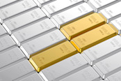 Gold and platinum ingots