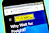 J.B. Hunt Transport Services website homepage