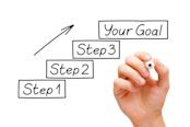 Move towards your goals step by step