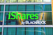 iShares by BlackRock sign and logo
