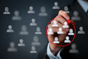 Marketing segmentation concept
